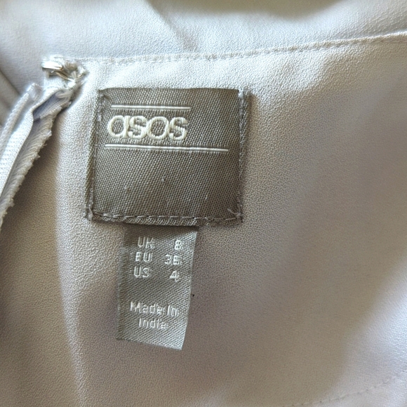 Asos Embroidered Pleated Maxi Dress - Picture 8 of 9